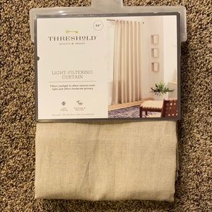 Threshold Cream Colored Curtain